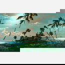 Harold Newton "Windy Morning, Indian River [Jumbo]" Oil on Upson Board