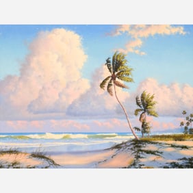 Don D. Brown "Rio Mar" Oil on Canvas