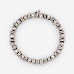 14k Diamond Tennis Bracelet, 3ctw., 7.5"