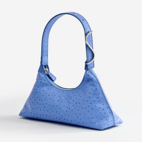 Staud 'Estelle' Embossed Leather Shoulder Bag