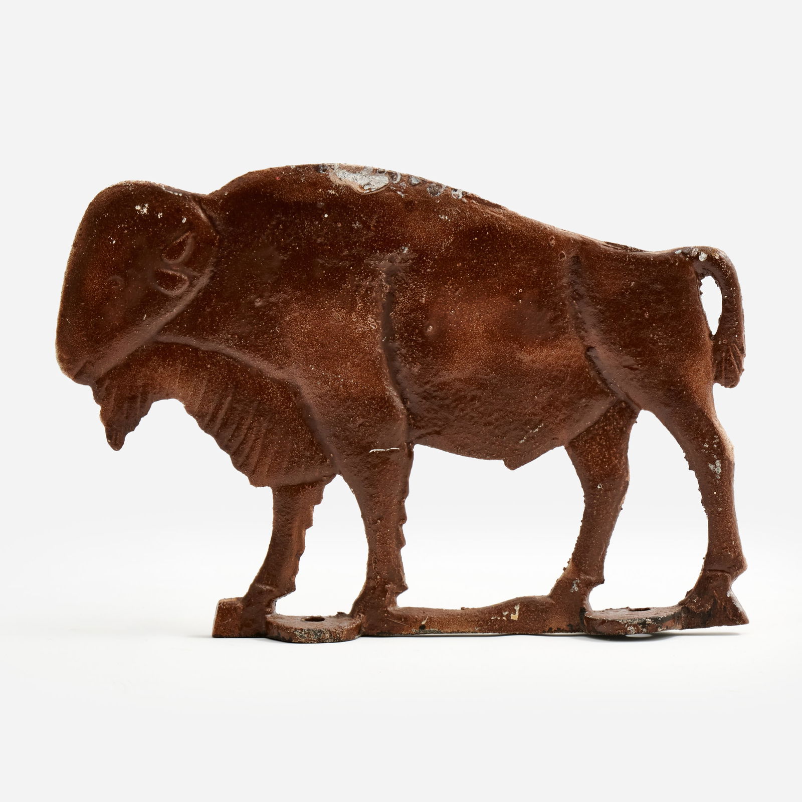 Cast Iron Buffalo Windmill Weight (ca. 1900) (1 of 8)