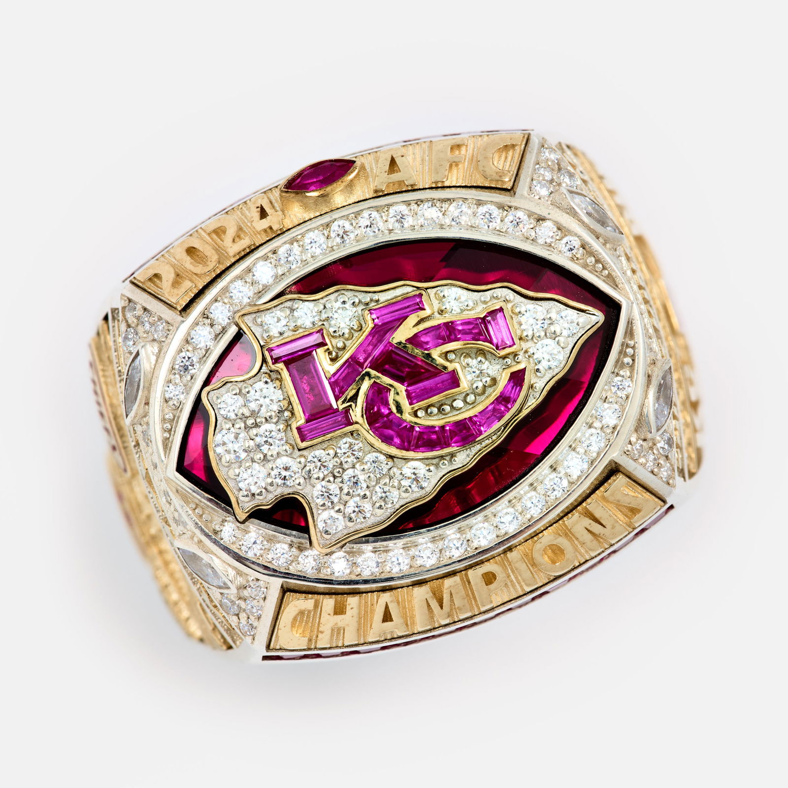 2024 Kansas City Chiefs AFC Championship Ring (Staff), with COA (1 of 13)