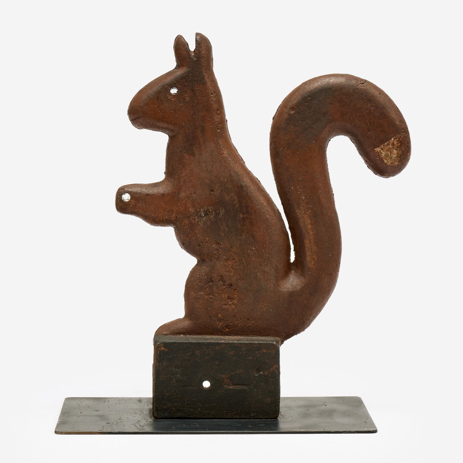 Cast Iron Squirrel Windmill Weight (ca. Late 19th c.) (1 of 6)