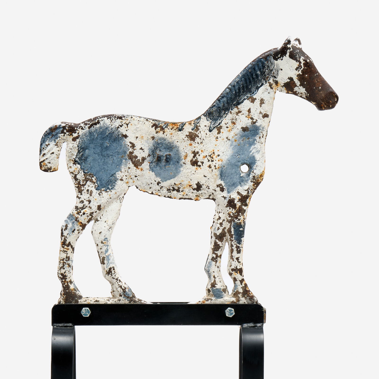 Dempster Cast Iron Bobtail Horse Windmill Weight (ca. 1900) (1 of 7)