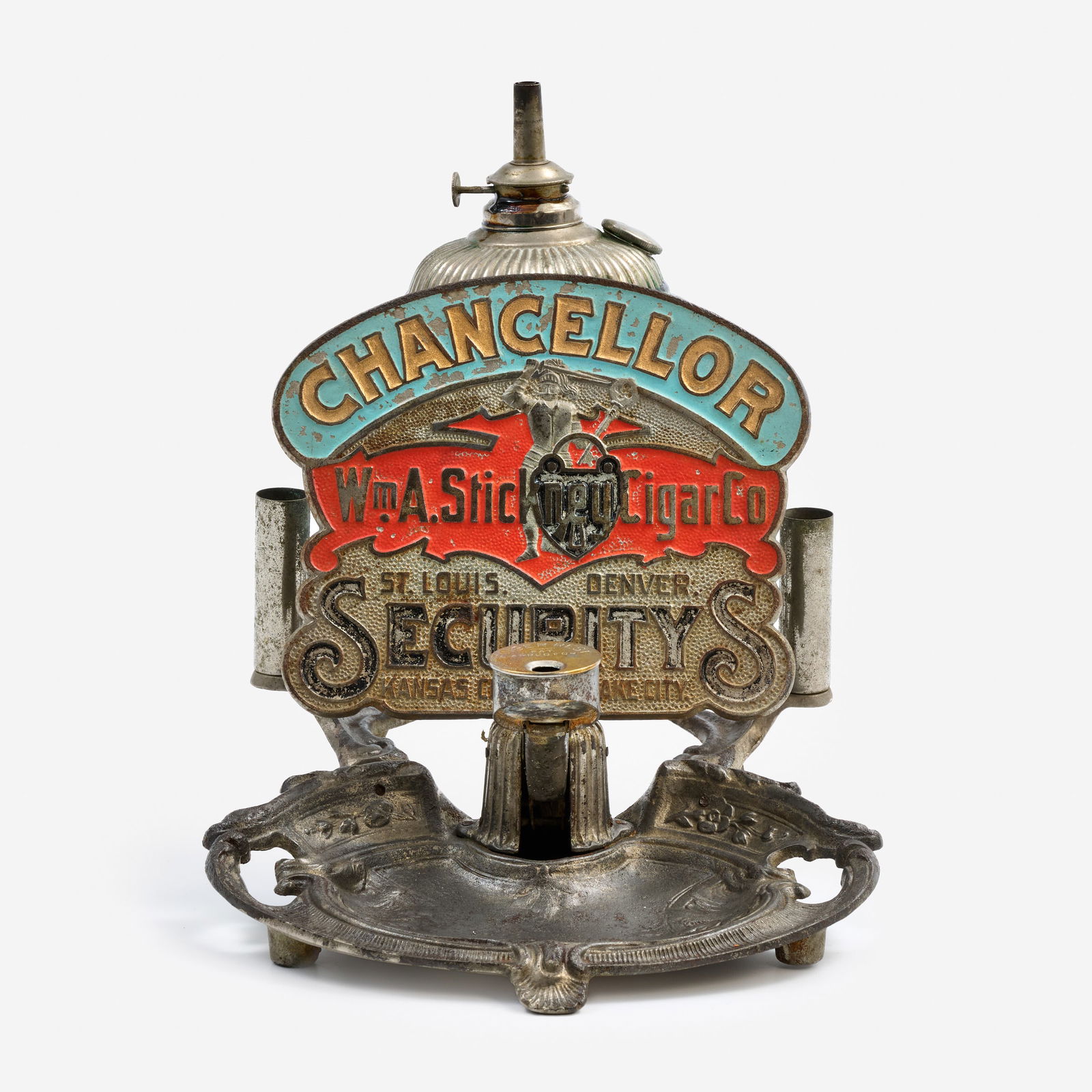 William A. Stickney Cigar Co. Advertising Cigar Cutter/ Lighter (1 of 10)