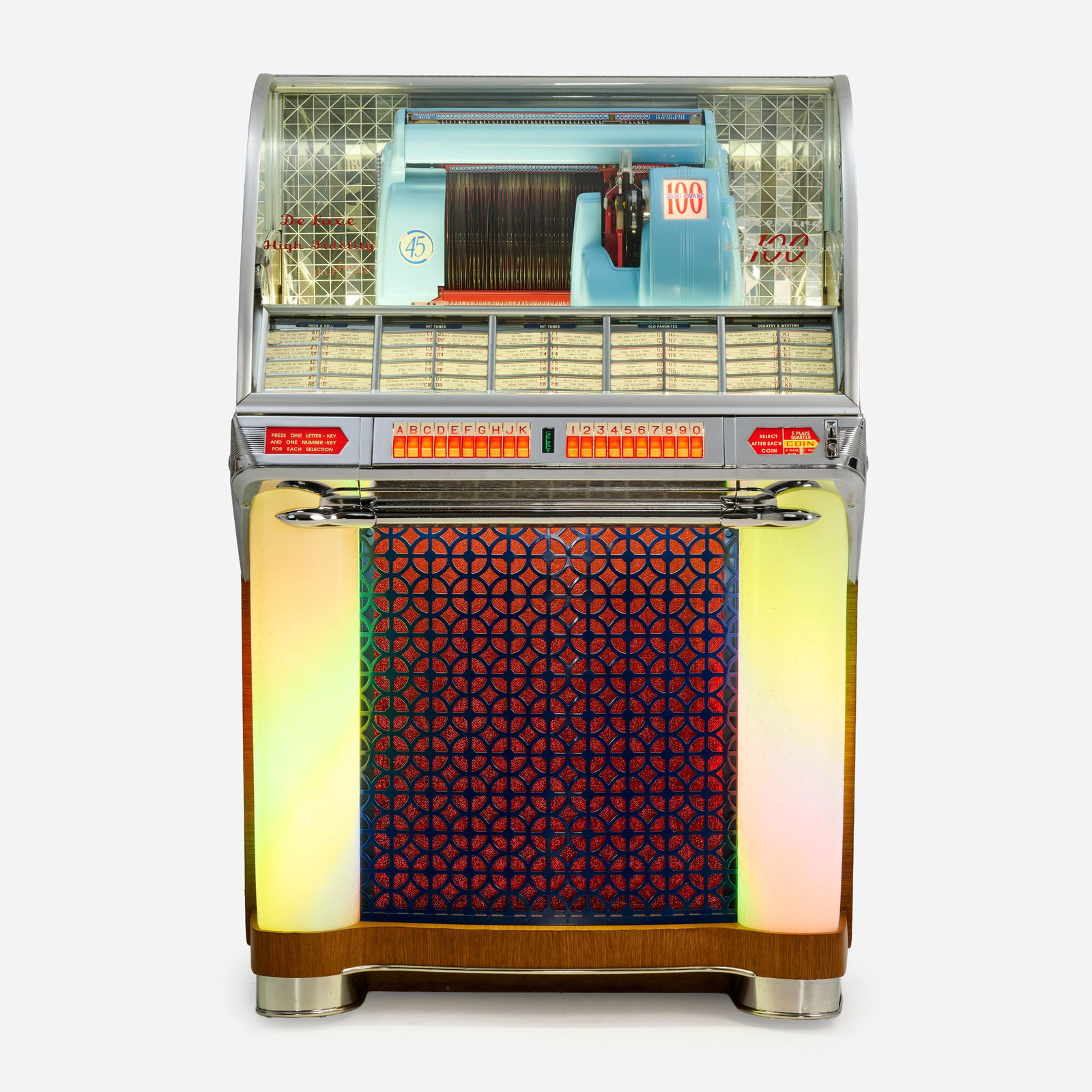 Seeburg 100 Select-O-Matic Jukebox (1953) (1 of 13)