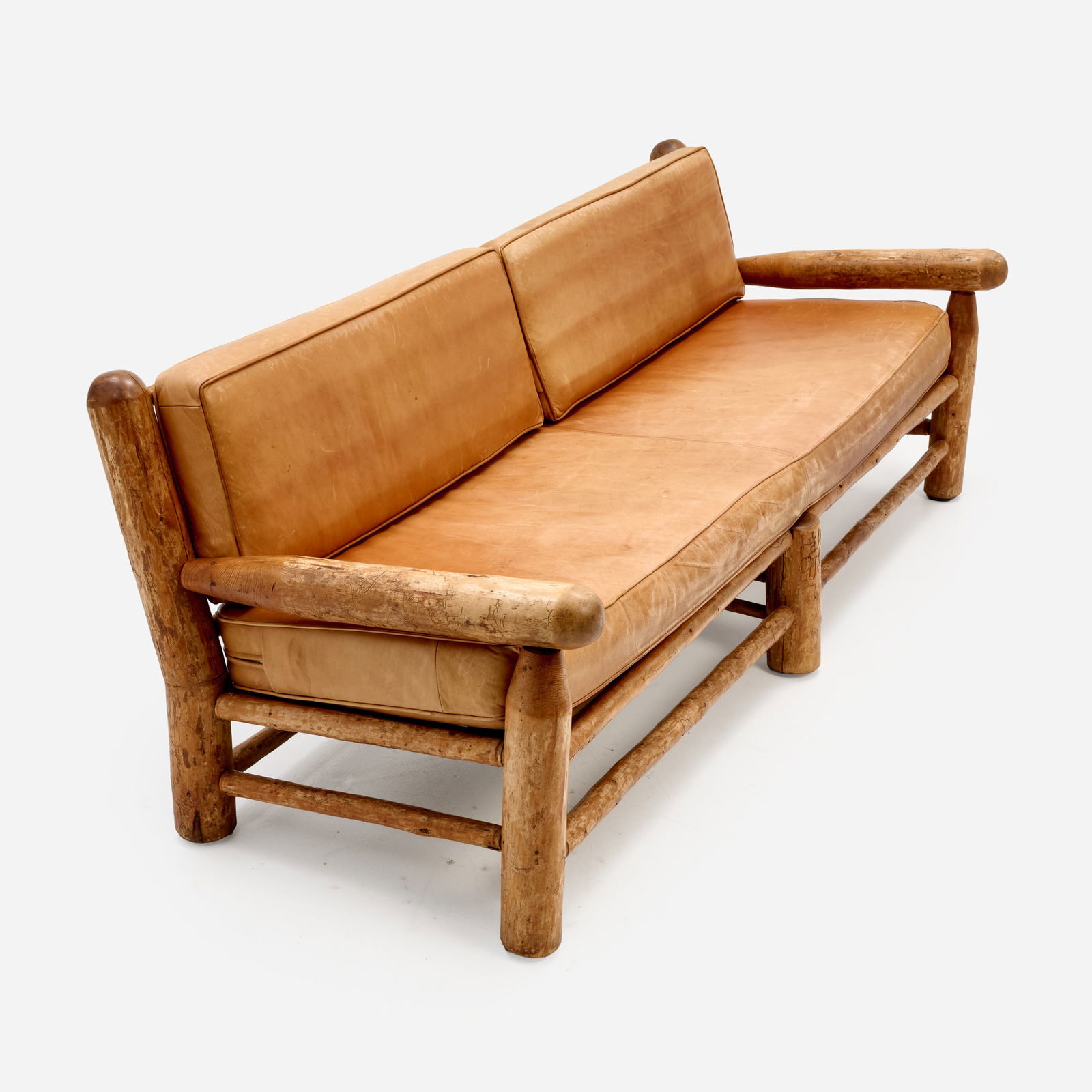 Alaskan Lodge-Style Sofa (ca. 1940) (1 of 12)