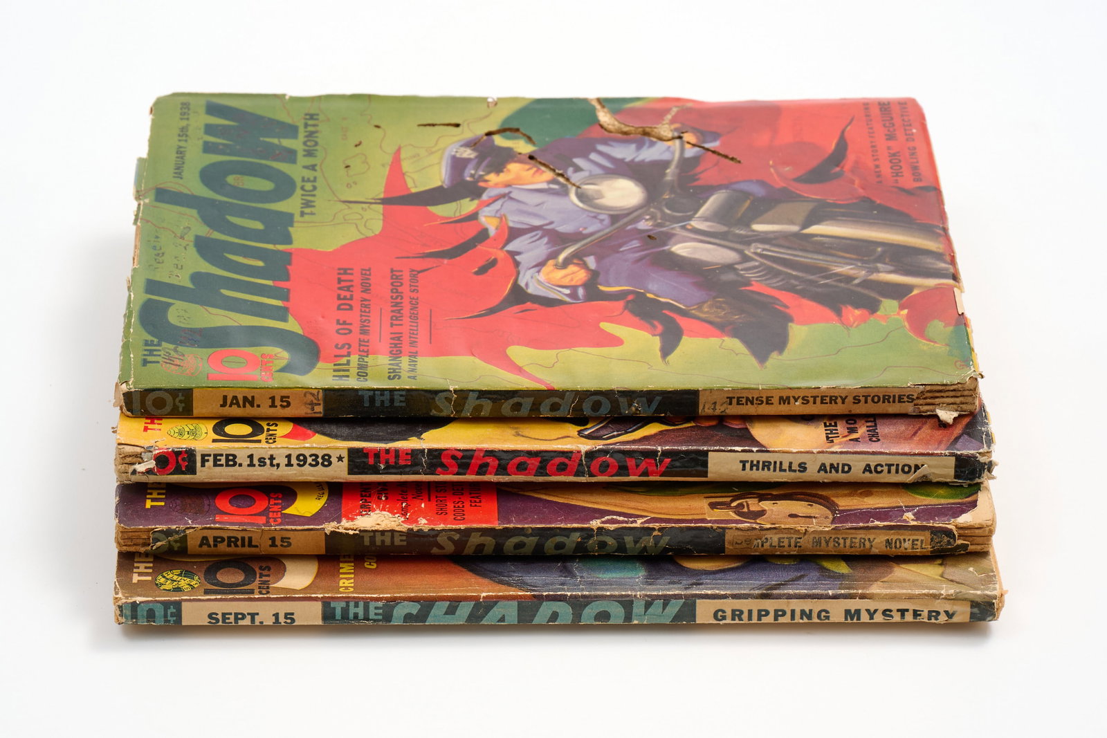 Shadow Pulp Magazines - 4 Issues (1938) - 3