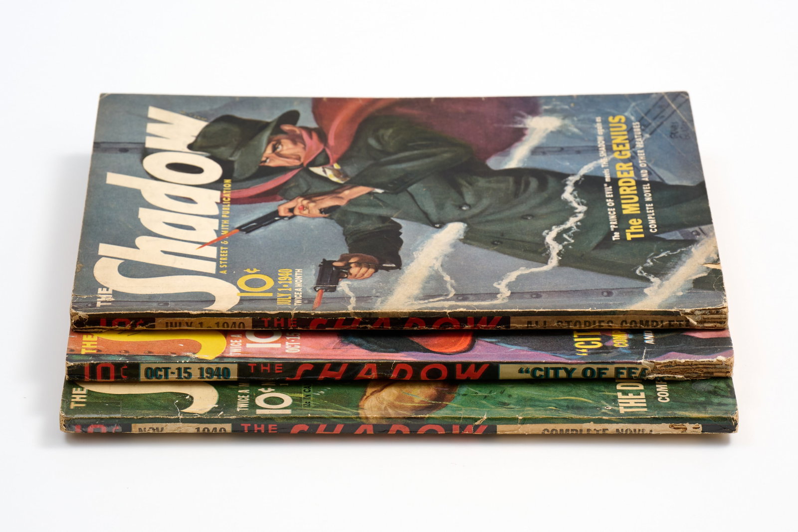 Shadow Pulp Magazines - 3 Issues (1940) - 3
