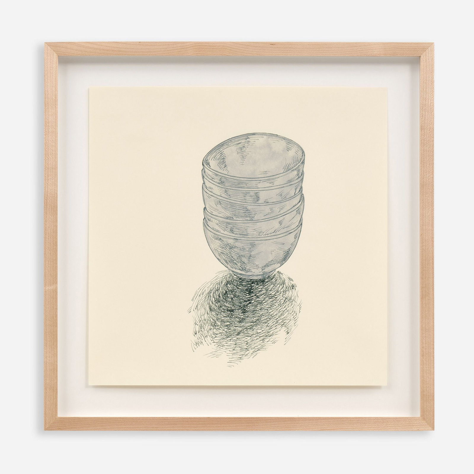 Yoonmi Nam "Stack" Lithograph (2018) - 2