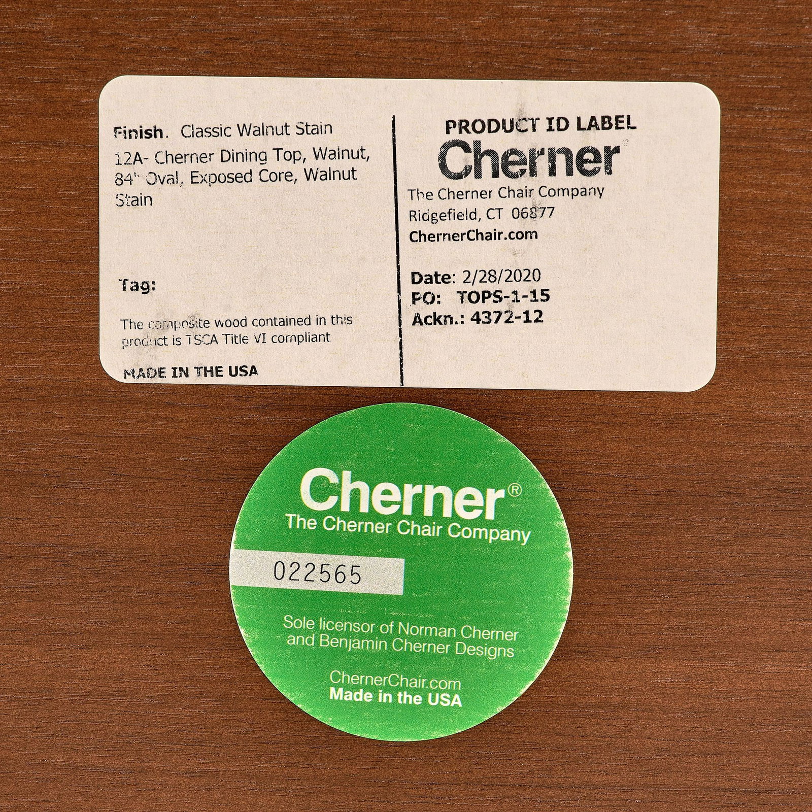 Cherner Oval Dining Table (2020) - 13