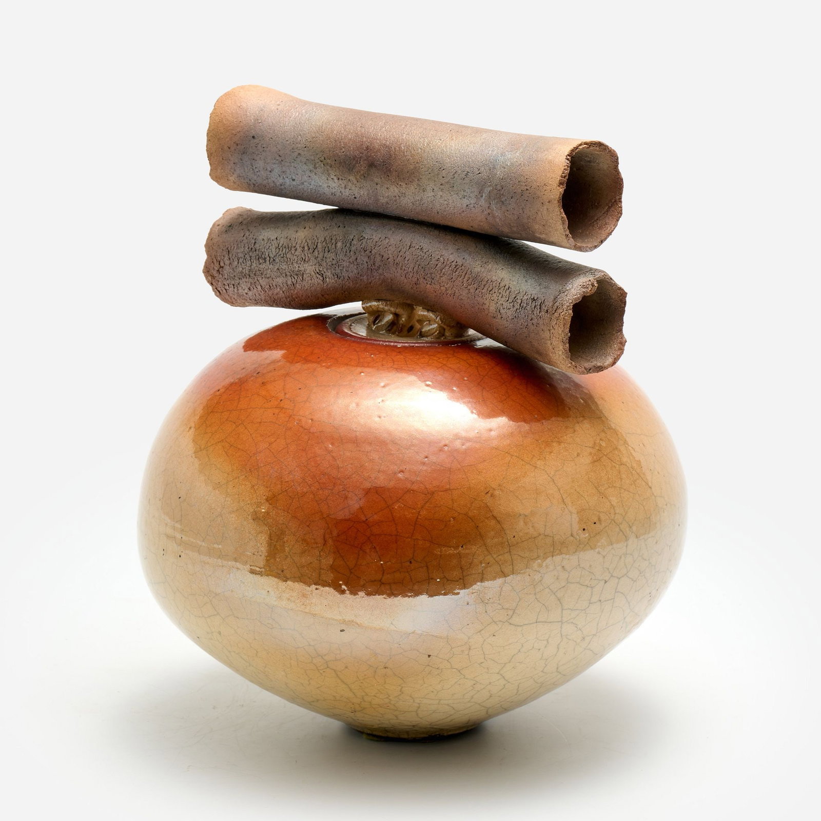 Bob Smith Raku Jar (1 of 11)