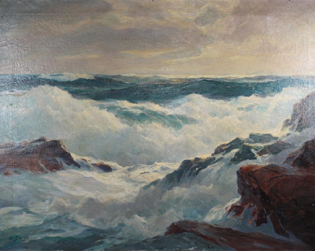 H. Smith, 1949 New England Coastal Seascape (1 of 4)