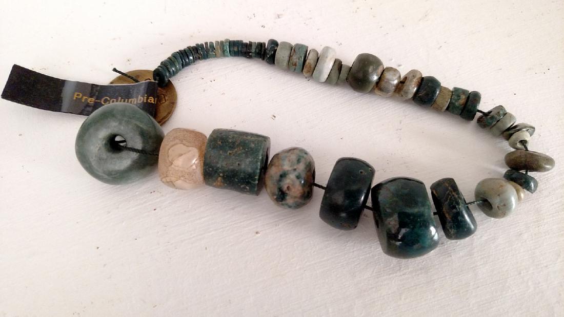 Nicoya/Guanacaste Graduated Jade Bead Strand (1 of 2)