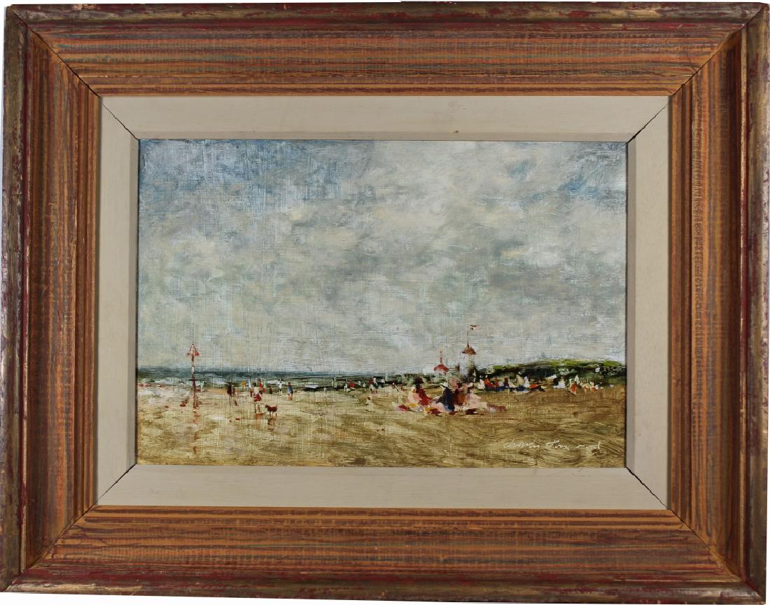 Charles Horwood  (1907 - 1975) Beach Scene (1 of 4)