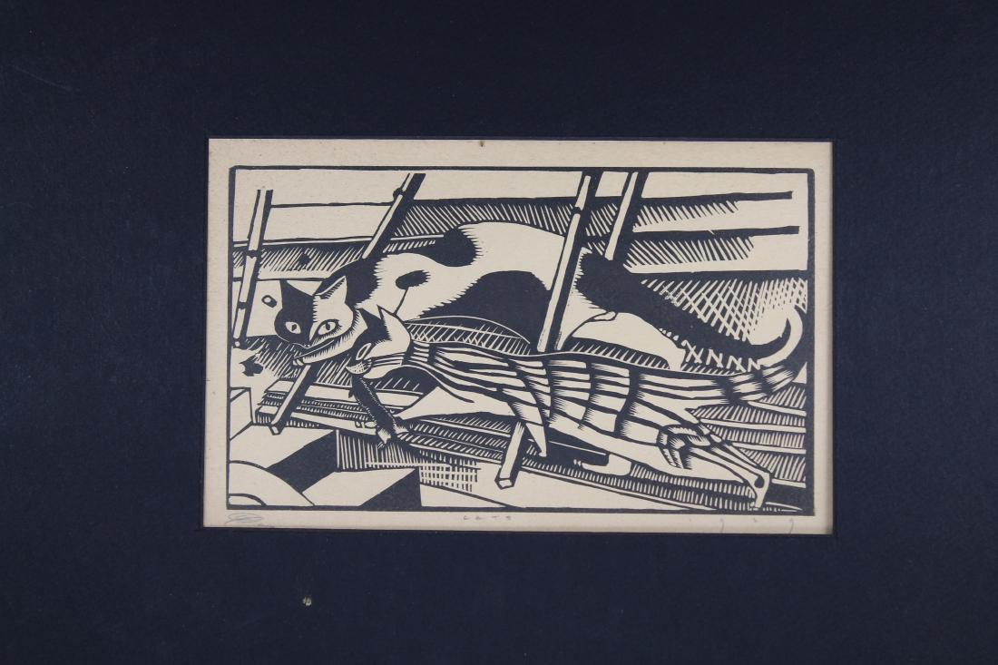 Earl Marshawn Washington (born 1962) "Cats" (1 of 3)