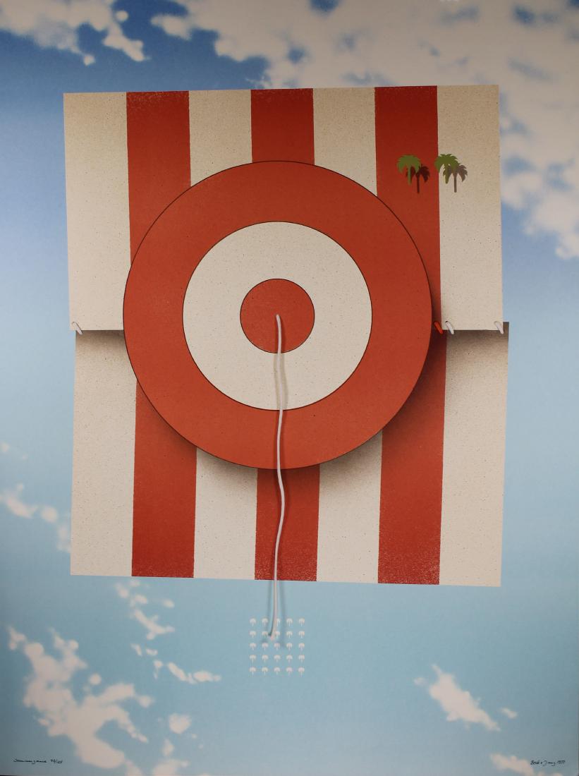 Beck & Jung 1977 Lithograph Composition (1 of 5)