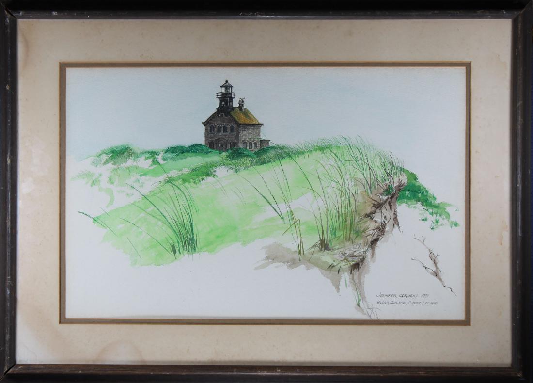 "1971 Block Island Rhode Island", Signed (1 of 3)