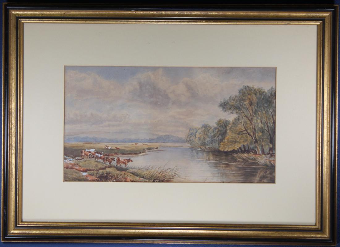 American School, 19th C. Bucolic Landscape (1 of 2)