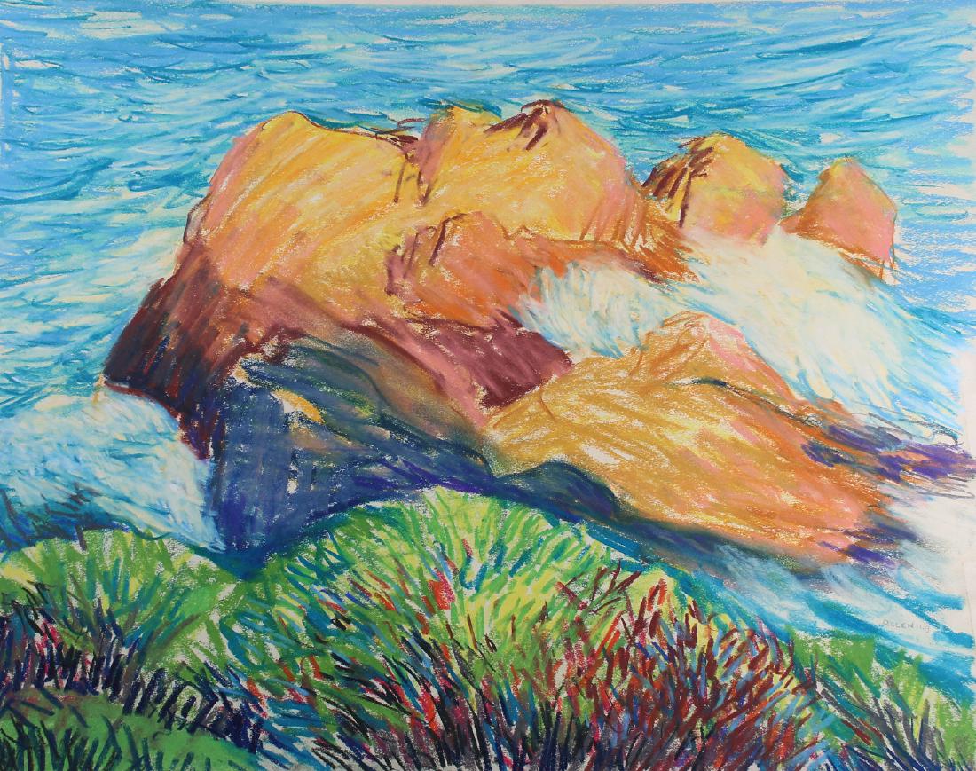 Frank L Allen (American, 1884-1966) "Gap Head" (1 of 2)