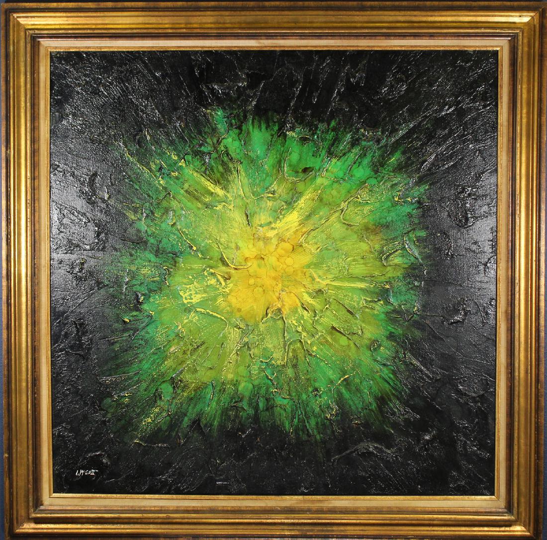 Walsh, Large Vintage Abstract Painting (1 of 4)