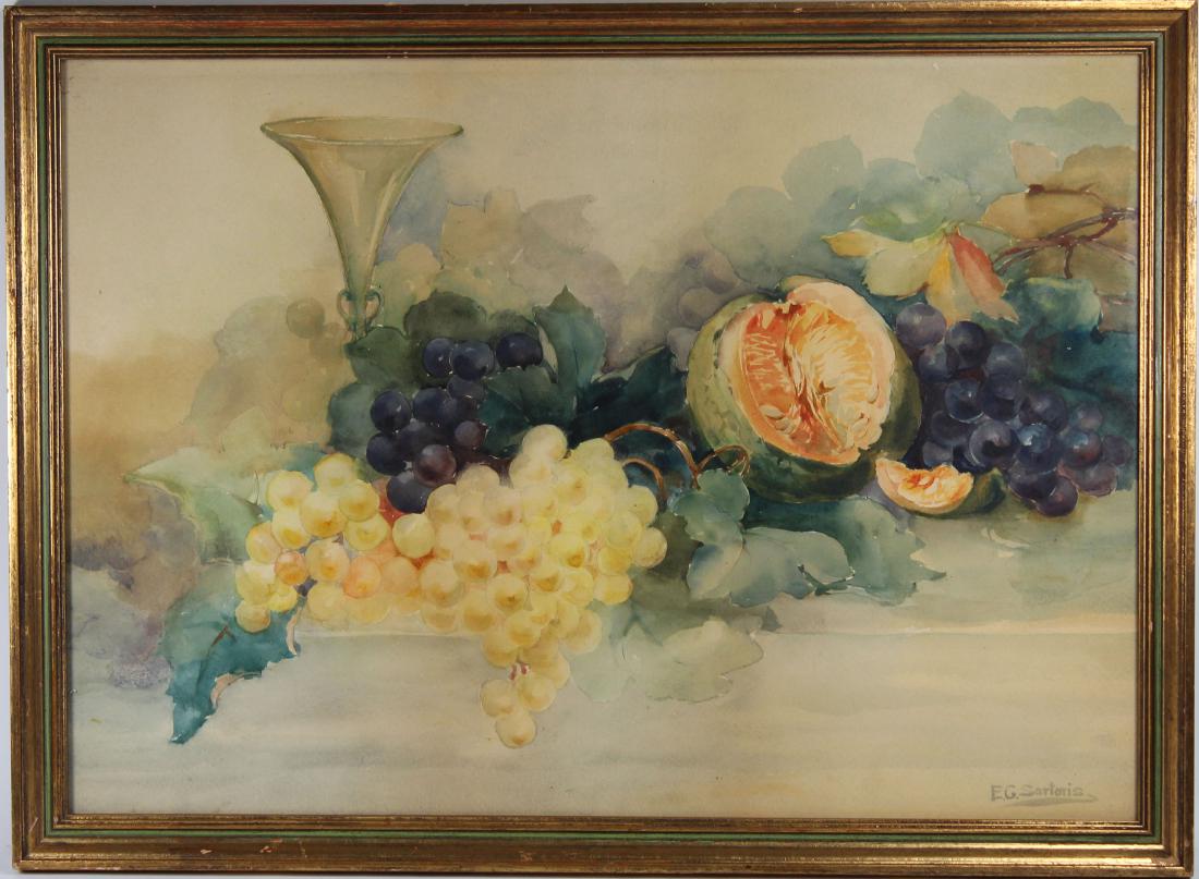 E. G. Sartoris, Still Life Painting of Fruit (1 of 4)