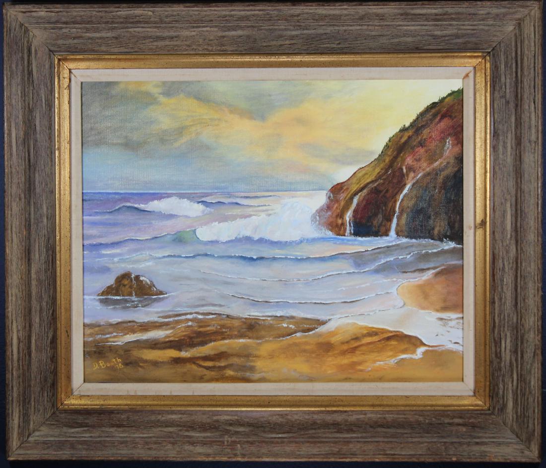 Dorothy Booth, "Sundown, California Beach" (1 of 4)