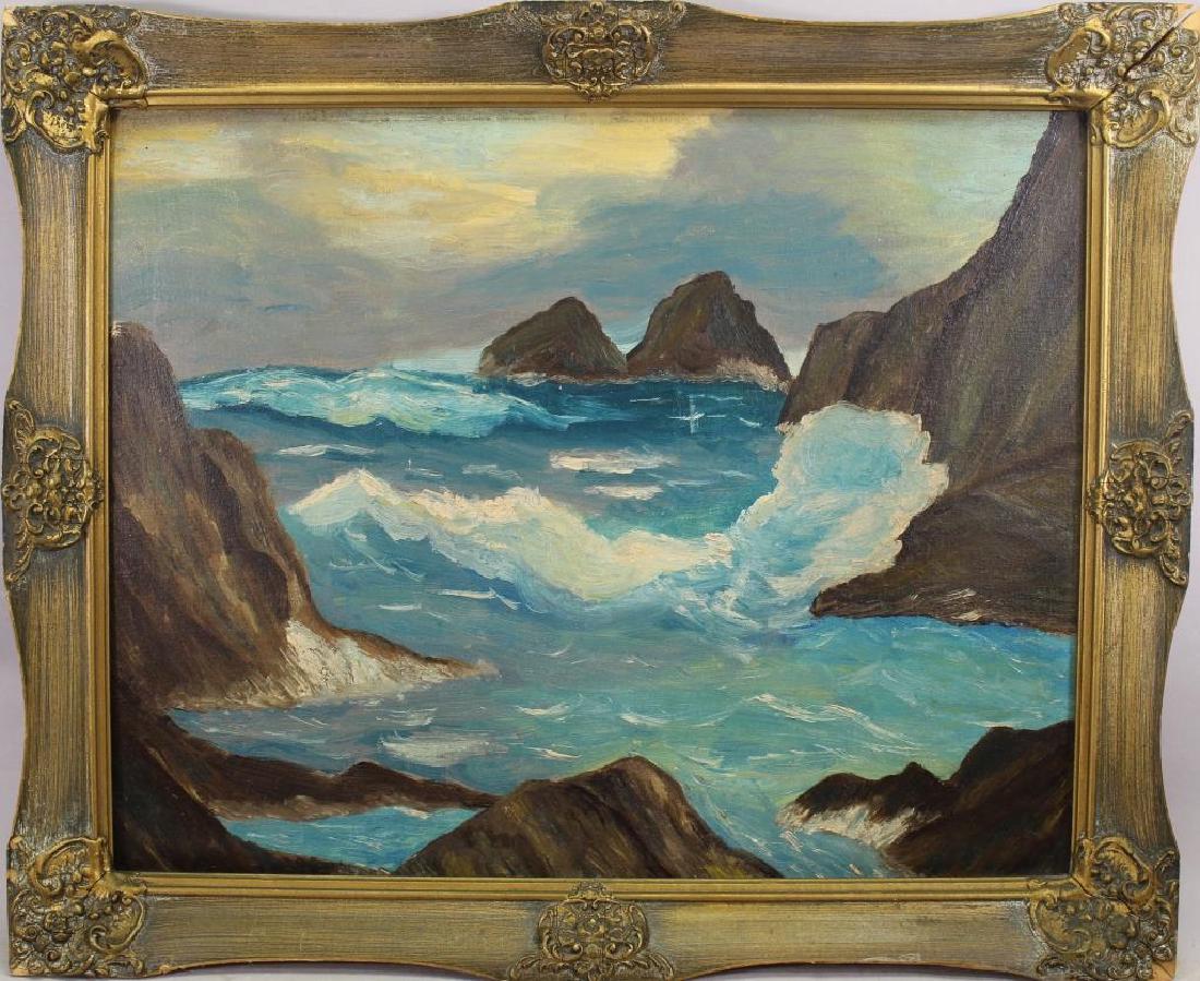 American School, 20th C. Coastal Landscape (1 of 3)