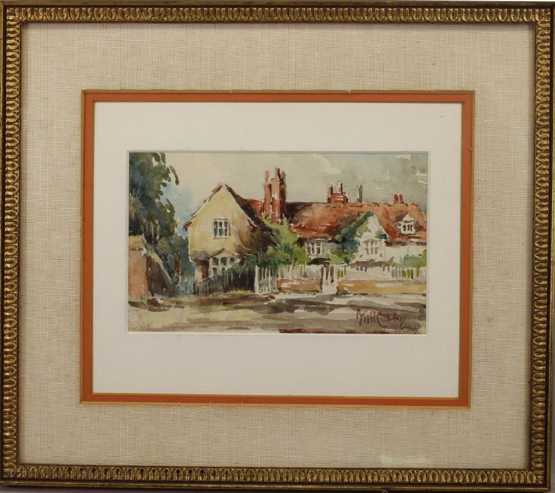 William Harold Cubley (1816 - 1896): William Harold Cubley (1816 - 1896) Watercolor. With gallery label verso. Signed lower right. Sight Size: 5 x 8.5 in. Overall Size: 14 x 16 in. Framed behind glass.
