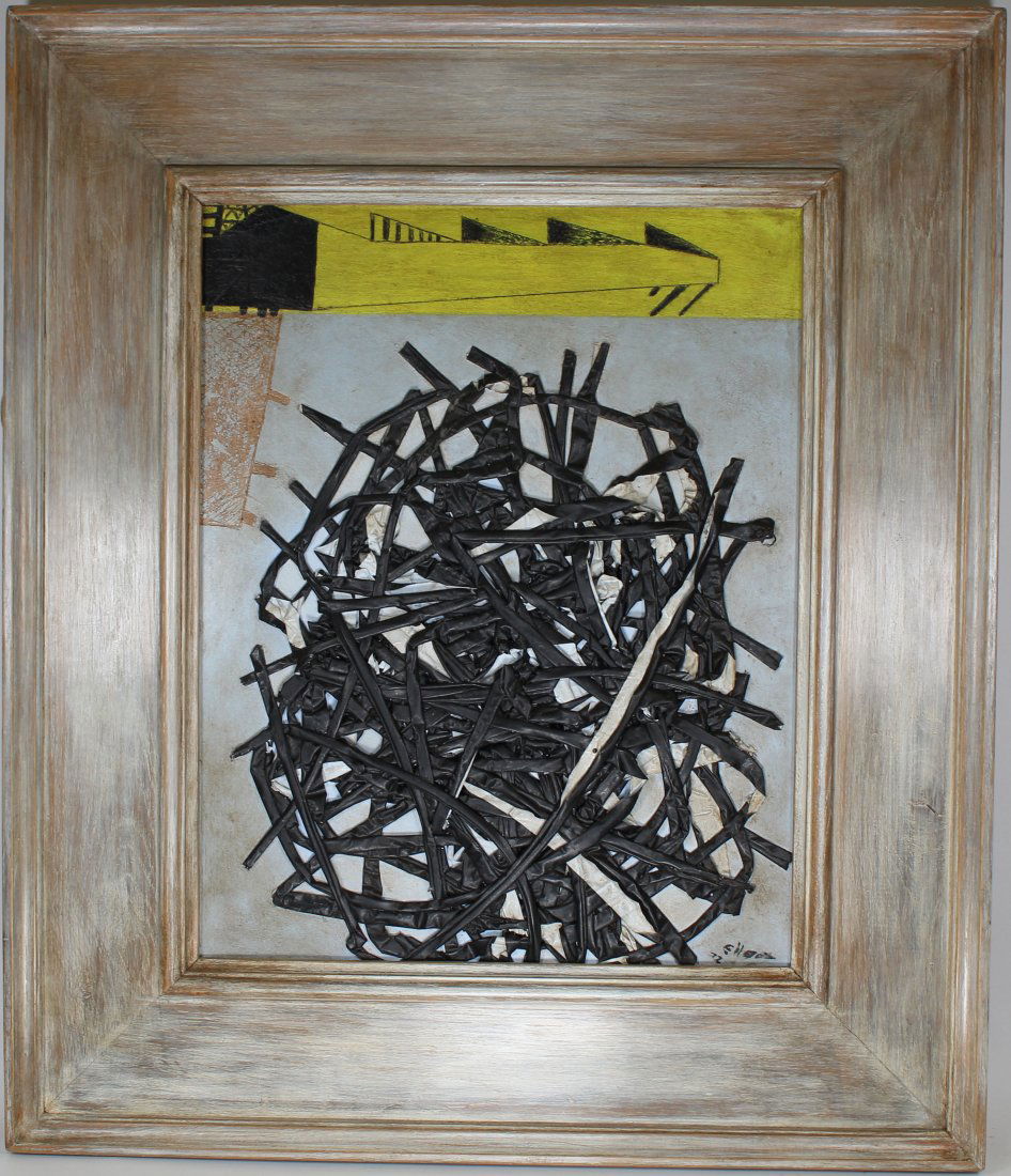 Italian School, "Arte Povera" Abstract Mixed Media (1 of 4)