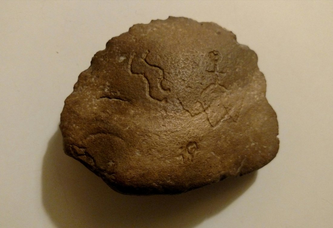 Mojave Peoples Incised Hand Tool (1 of 3)