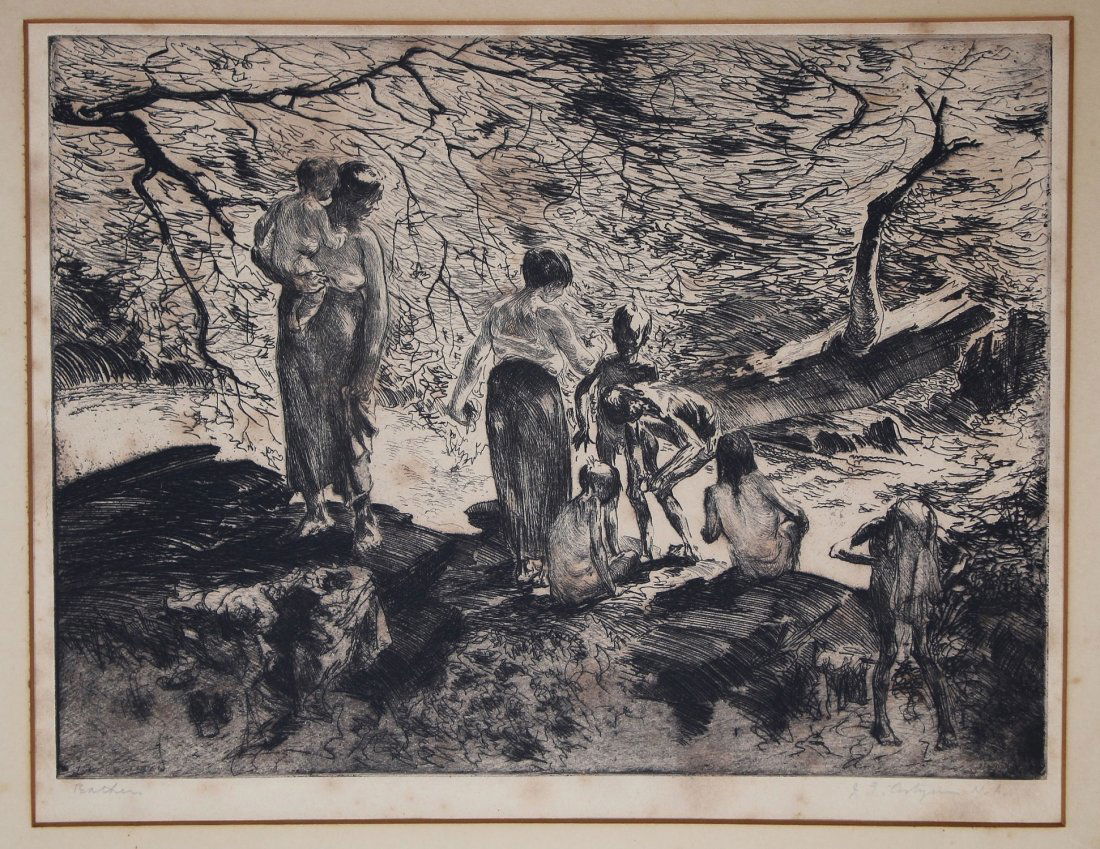 John Costigan (1888 - 1972) "Bathers" (1 of 4)