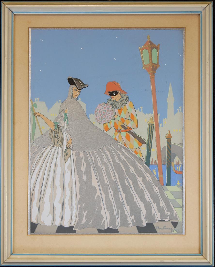 Max Nimoy, Art Nouveau Print (1 of 2)