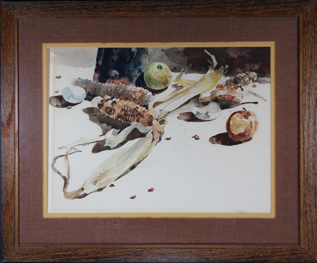 Jeanne Bonine (Arizona, 20th C.) Watercolor (1 of 3)