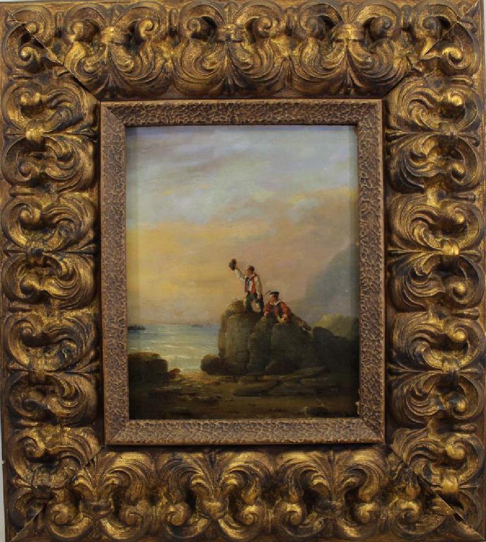 Nicholas Matthew Condy (UK, 1816 - 1851): Nicholas Matthew Condy (United Kingdom, England, 1816 - 1851) Signed lower right. Oil/Panel. Sight Size: 9.75 x 7.75 in. Overall Size: 19 x 17 in. Condy is represented in the following collections: Na