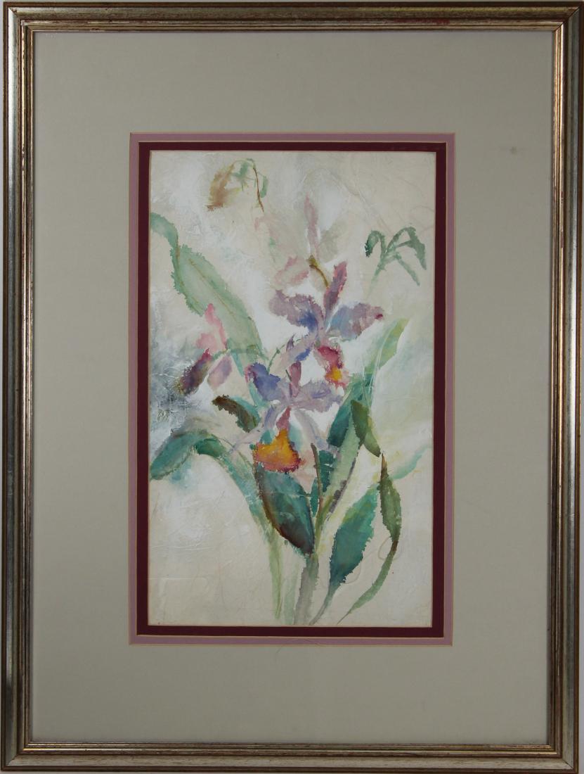20th C. Framed Still Life Watercolor: 20th C. Framed Still Life Watercolor. Appeasrs to be unsigned. Sight size: 15 x 9 inches.