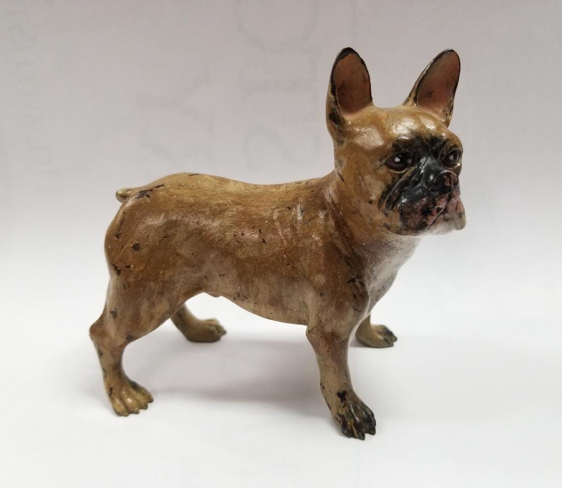 Austrian Cold Painted Bronze French Bulldog (1 of 6)