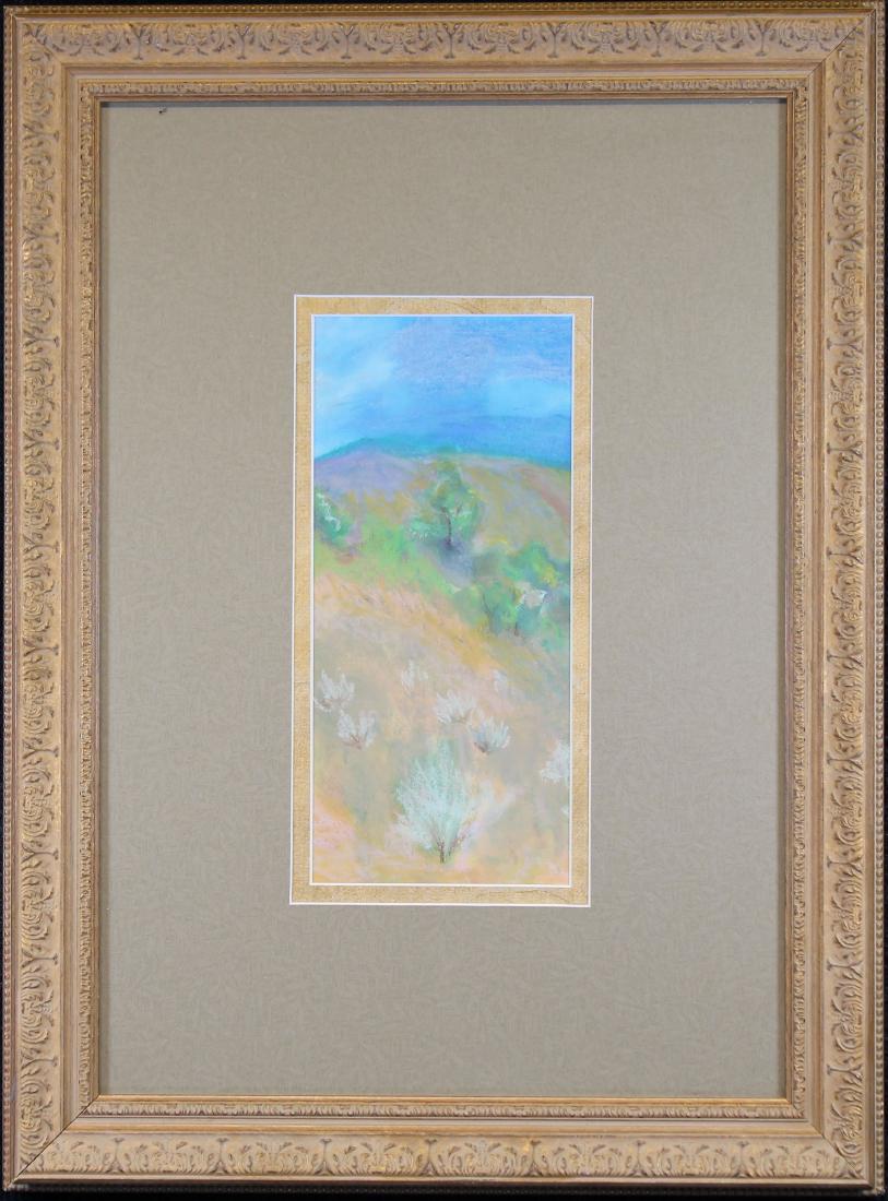 Signed, 20th C. Landscape Pastel (1 of 2)