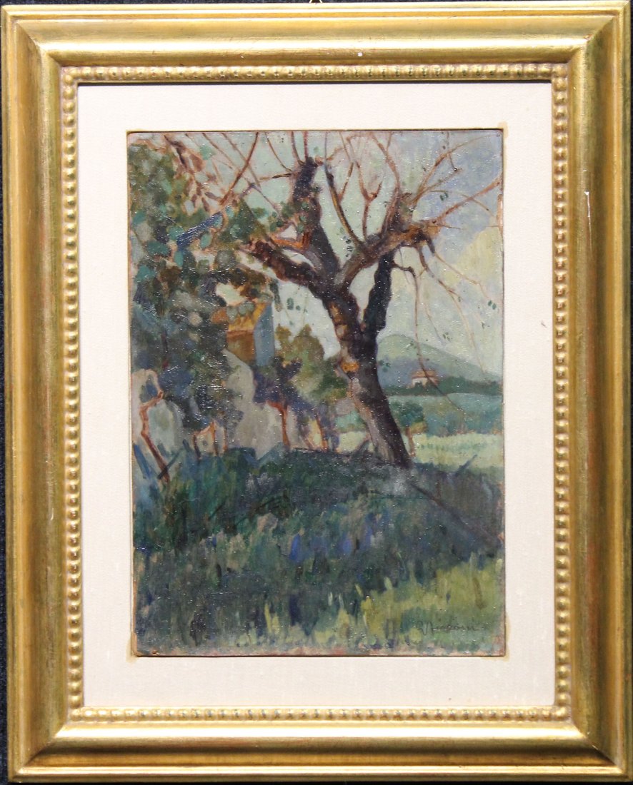 Ferroni, Signed Italian Landscape Painting (1 of 4)