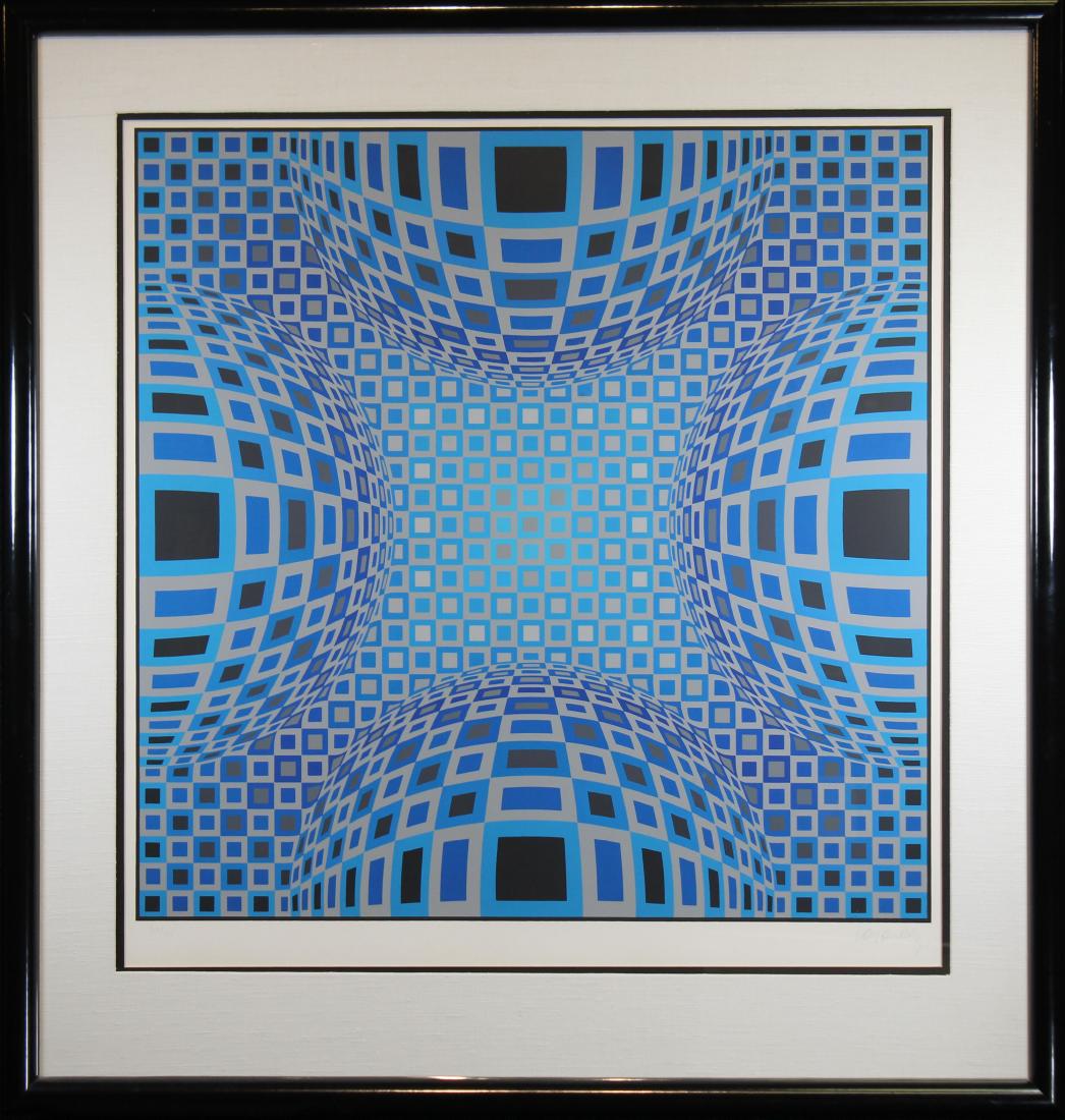 Victor Vasarely (1906 - 1997) Serigraph (1 of 4)