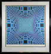 Victor Vasarely (1906 - 1997) Serigraph (1 of 4)