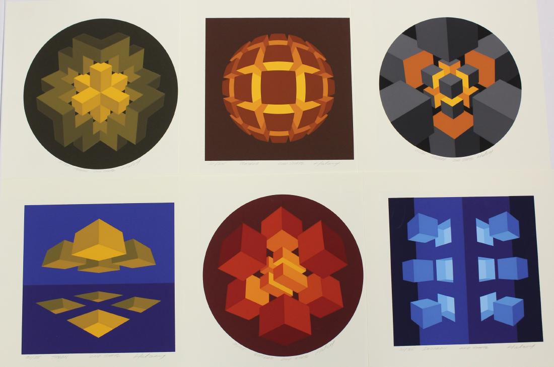 Brian Halsey Microcosms Suite of 6 Serigraphs (1 of 10)