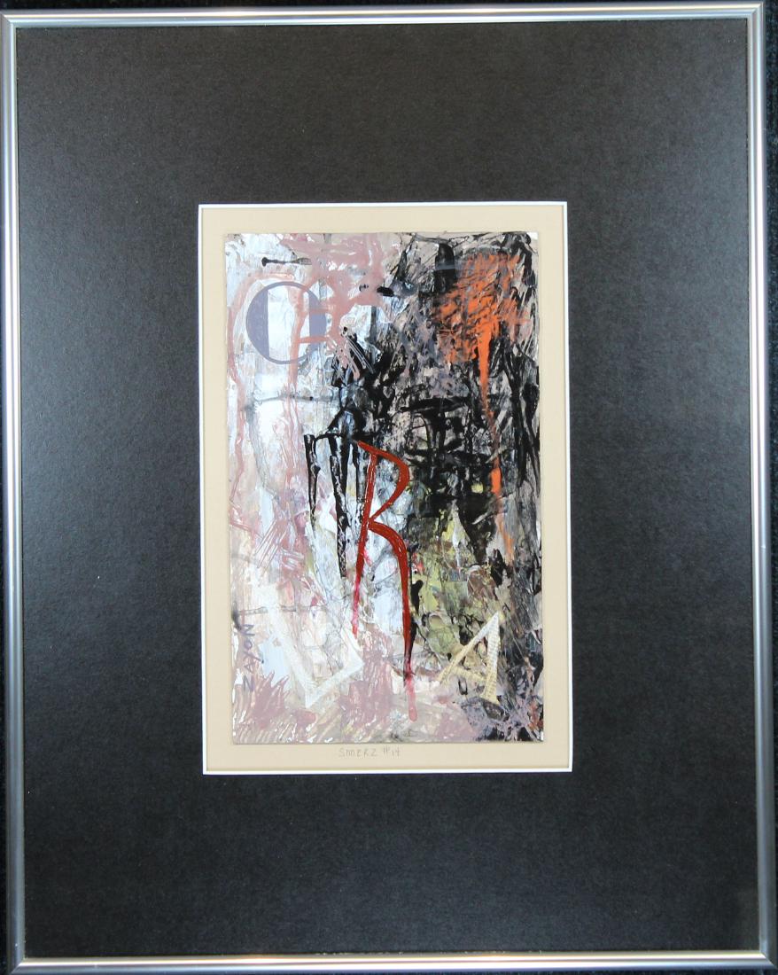 Seymour Zayon (American B. 1930) Mixed Media (1 of 4)