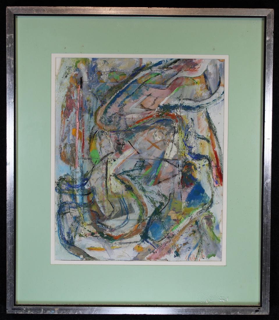 Thomas Koether (B. 1940) "Bio Physical Collage" (1 of 6)