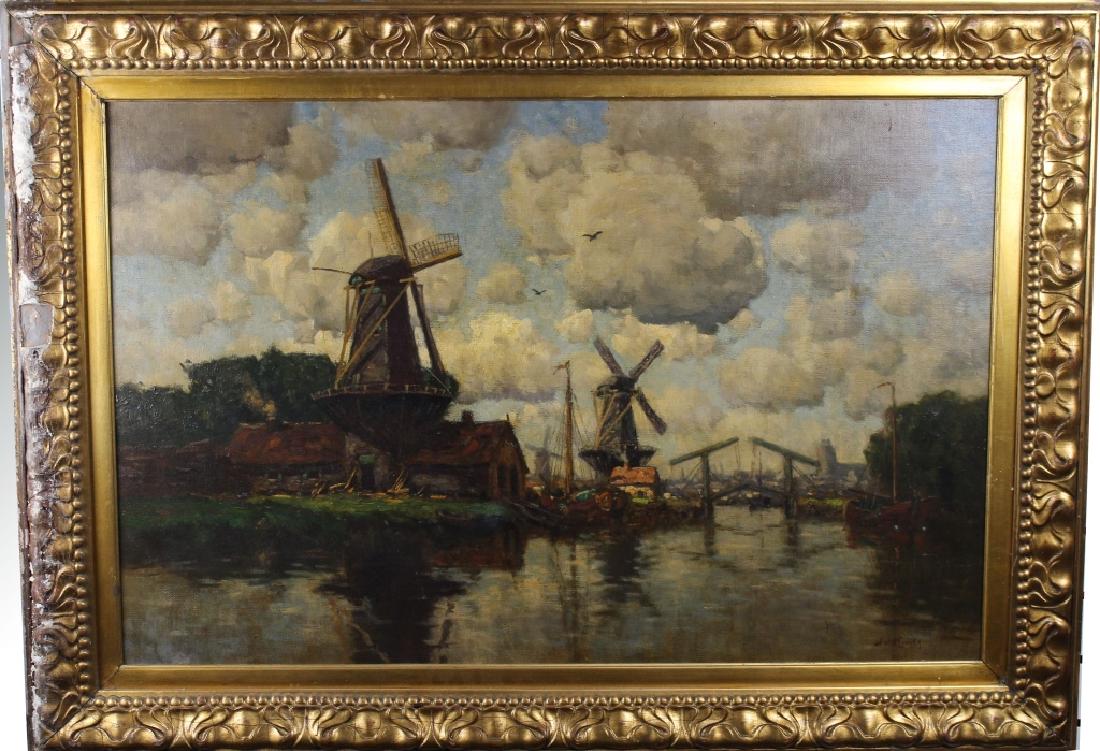 Hermanus Koekkoek II (1836 - 1909): Hermanus Koekkoek the Younger (1836-1909) Oil/Canvas. Signed lower right. Koekkoek II devoted himself to the art trade and when painting mostly used the alias of J. van Couver. Co-operated in Gelderla