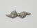 Art Deco Platinum & Diamond Bow Pin - 2