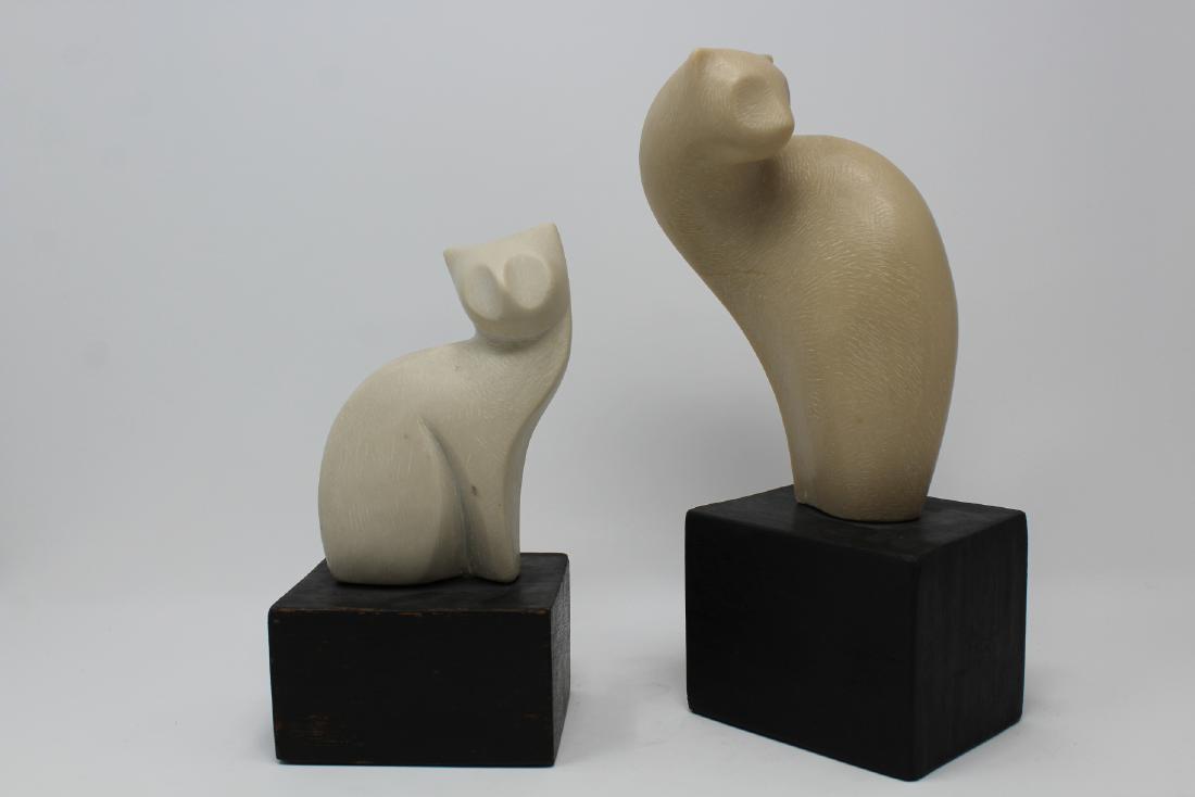 (2) Joseph Martinek (1915 - 1989) Cat Sculptures (1 of 3)