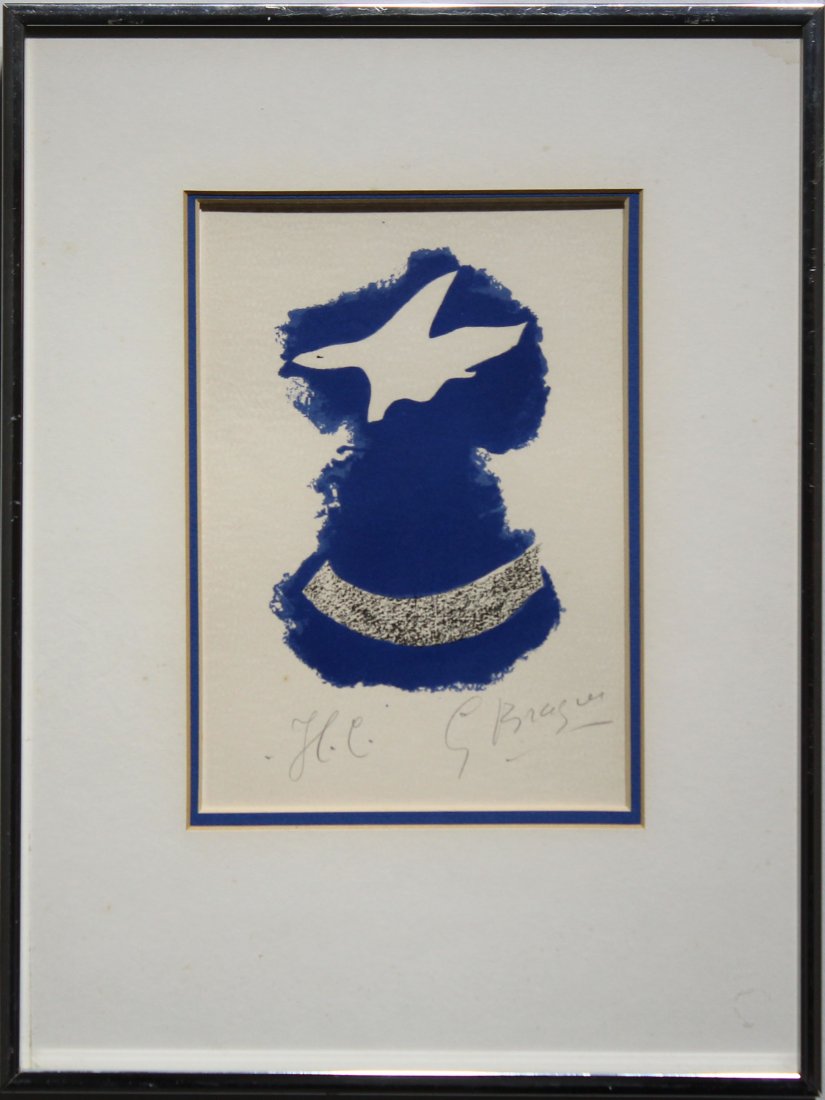 Georges Braque  (1882 - 1963) Pencil Signed Lithograph (1 of 4)