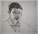 Richard Jerzy (1944 - 2001) Self Portrait Etching