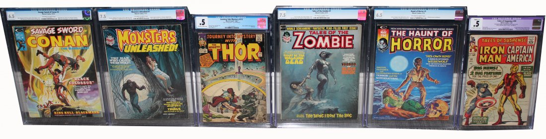 (6) CGC Graded Marvel Comic Books (1 of 7)
